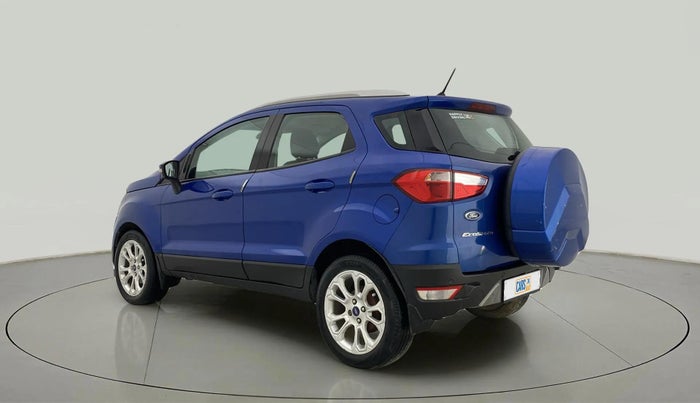 2018 Ford Ecosport TITANIUM + 1.5L PETROL AT, Petrol, Automatic, 82,495 km, Left Back Diagonal