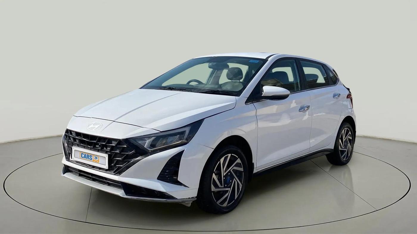 2024 Hyundai NEW I20 ASTA (O) 1.2 MT, Petrol, Manual, 9,605 km, Left Front Diagonal