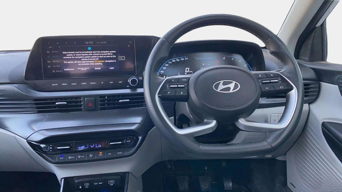 2024 Hyundai NEW I20 ASTA (O) 1.2 MT, Petrol, Manual, 9,605 km, Steering Wheel Close Up