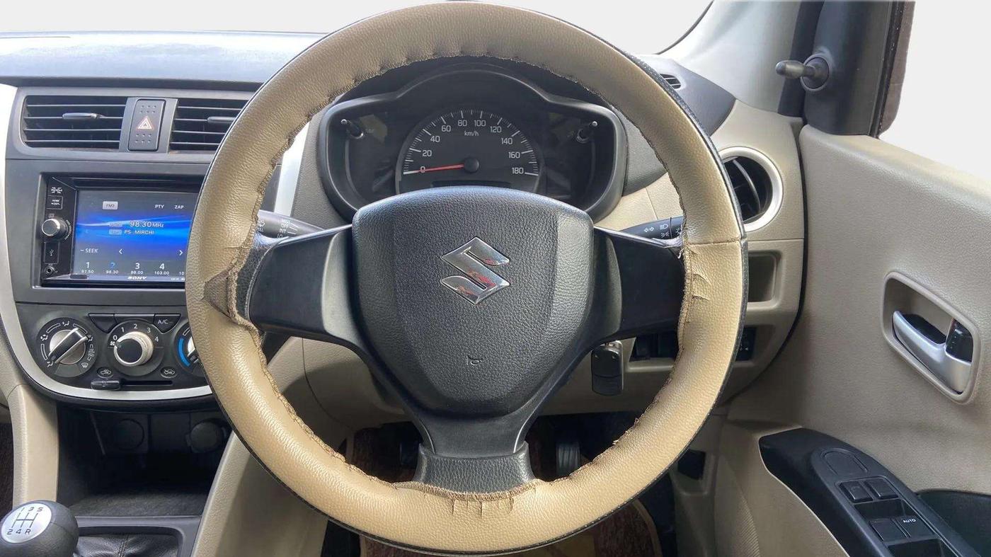 2017 Maruti Celerio VXI, Petrol, Manual, 69,106 km, Steering Wheel Close Up