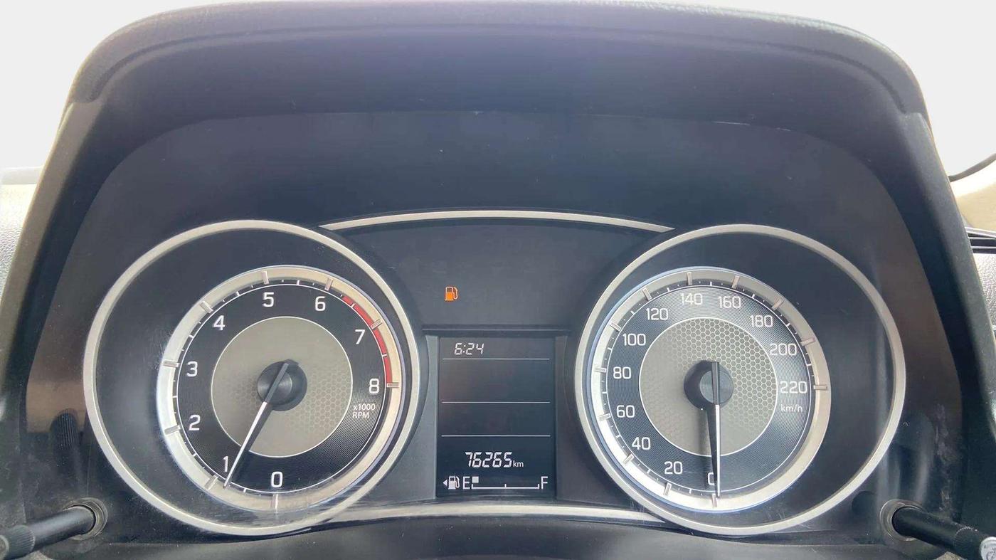 2019 Maruti Dzire VXI, Petrol, Manual, 76,251 km, Odometer Image