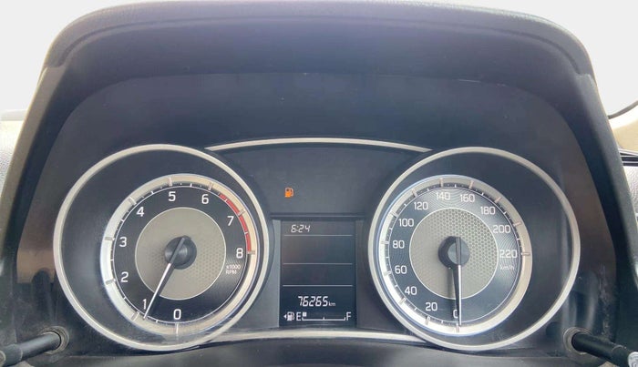 2019 Maruti Dzire VXI, Petrol, Manual, 76,251 km, Odometer Image