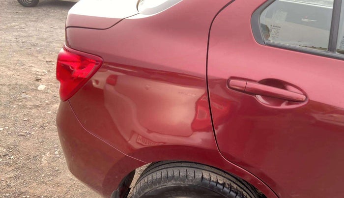 2019 Maruti Dzire VXI, Petrol, Manual, 76,251 km, Right quarter panel - Slightly dented