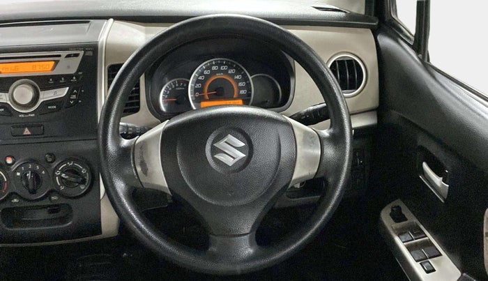 2015 Maruti Wagon R 1.0 VXI, Petrol, Manual, 63,143 km, Steering Wheel Close Up