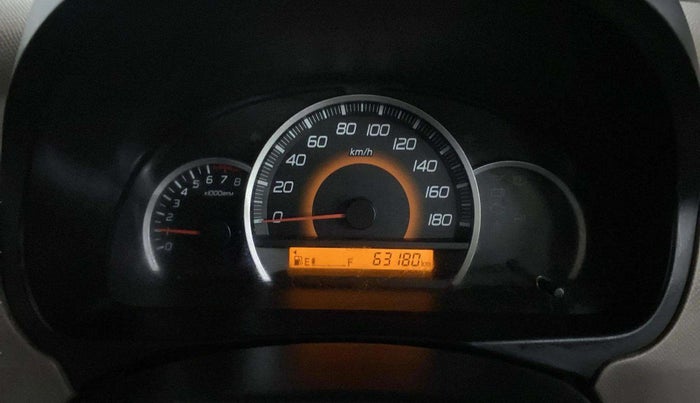 2015 Maruti Wagon R 1.0 VXI, Petrol, Manual, 63,143 km, Odometer Image