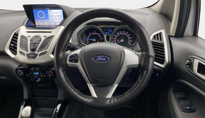 2017 Ford Ecosport TITANIUM+ 1.5L DIESEL, CNG, Manual, 62,110 km, Steering Wheel Close Up