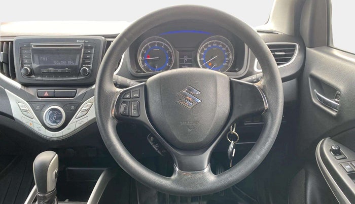 2018 Maruti Baleno DELTA CVT PETROL 1.2, Petrol, Automatic, 74,483 km, Steering Wheel Close Up