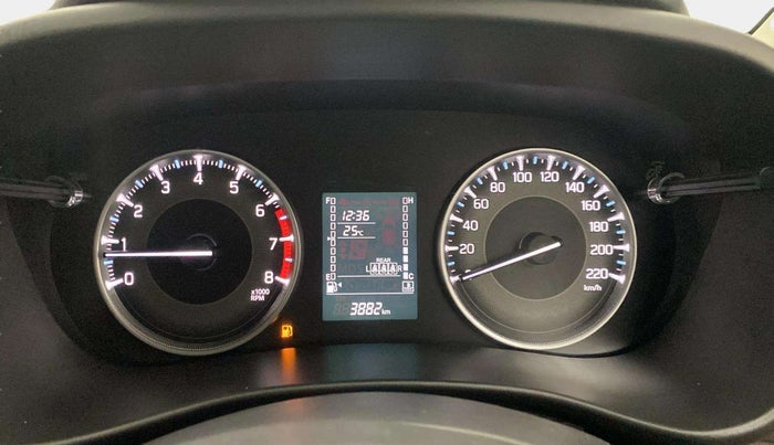 2024 Maruti FRONX SIGMA 1.2 MT, Petrol, Manual, 3,869 km, Odometer Image