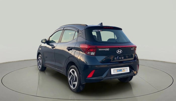 2024 Hyundai GRAND I10 NIOS SPORTZ AMT 1.2 KAPPA VTVT, Petrol, Automatic, 19,490 km, Left Back Diagonal