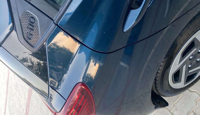 2024 Hyundai GRAND I10 NIOS SPORTZ AMT 1.2 KAPPA VTVT, Petrol, Automatic, 19,490 km, Right quarter panel - Minor scratches