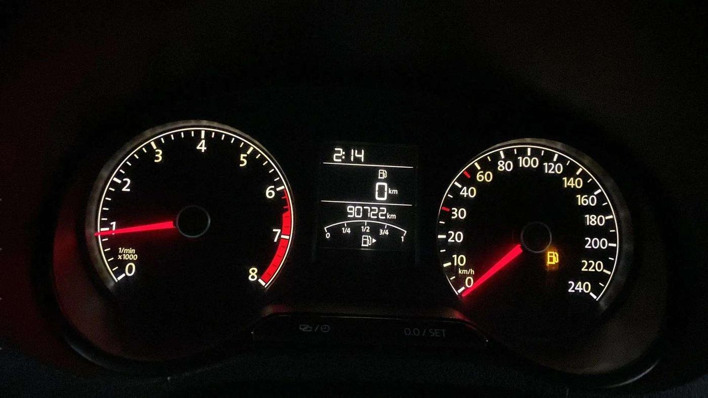 2016 Volkswagen Polo HIGHLINE1.2L, Petrol, Manual, 90,889 km, Odometer Image