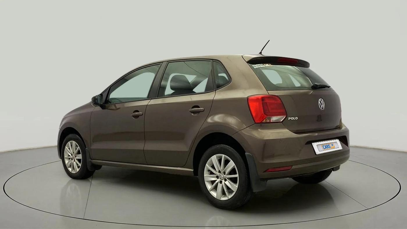 2016 Volkswagen Polo HIGHLINE1.2L, Petrol, Manual, 90,889 km, Left Back Diagonal