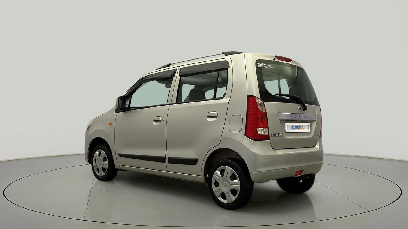 2016 Maruti Wagon R 1.0 VXI, Petrol, Manual, 37,919 km, Left Back Diagonal