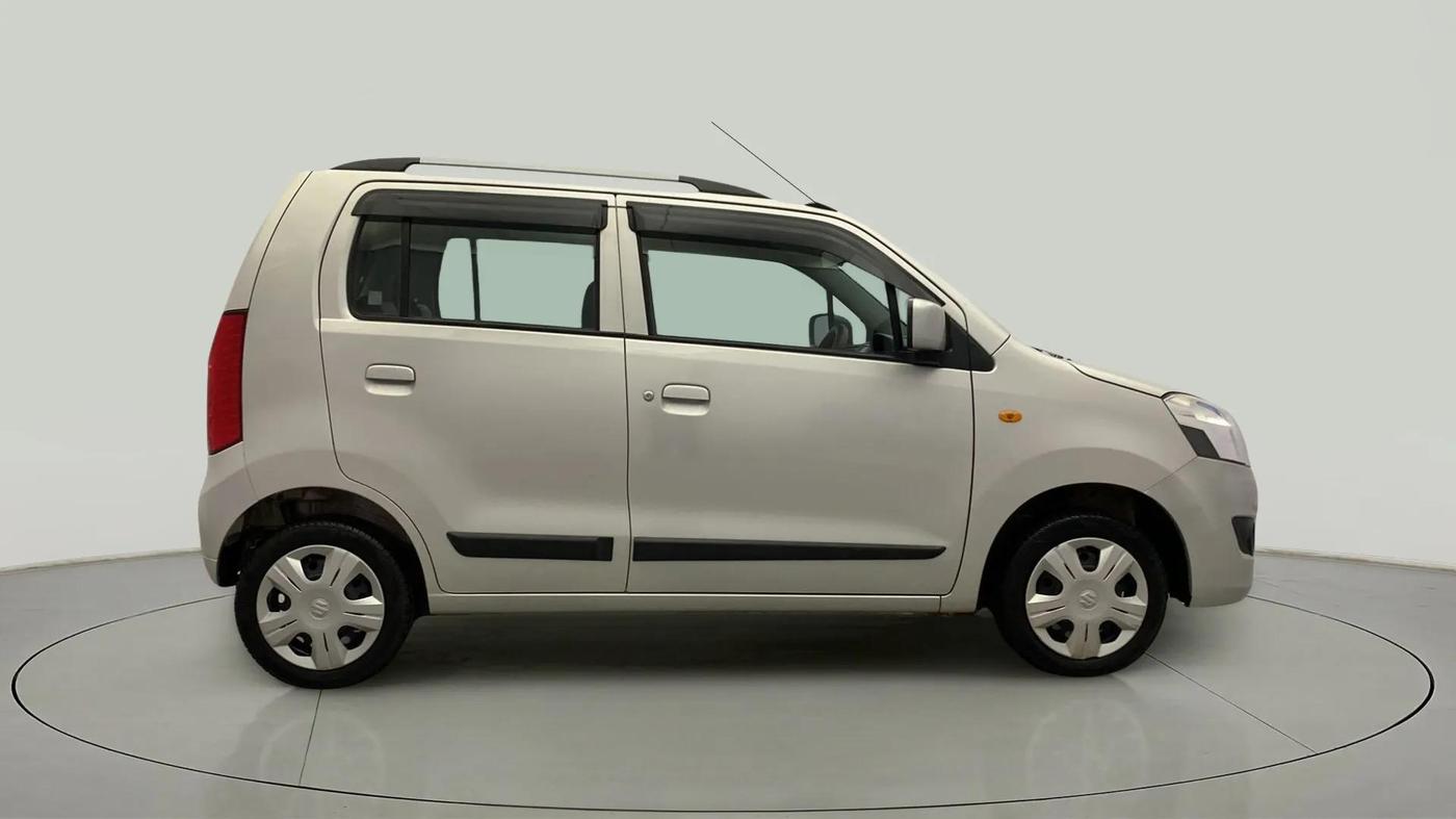2016 Maruti Wagon R 1.0 VXI, Petrol, Manual, 37,919 km, Right Side View