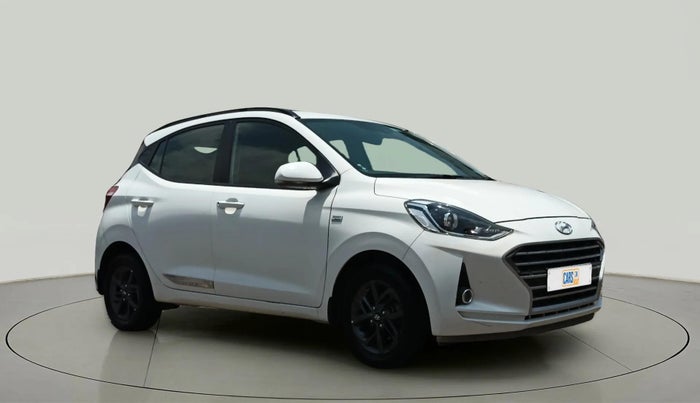 2019 Hyundai GRAND I10 NIOS SPORTZ AMT 1.2 KAPPA VTVT, Petrol, Automatic, 67,622 km, Right Front Diagonal
