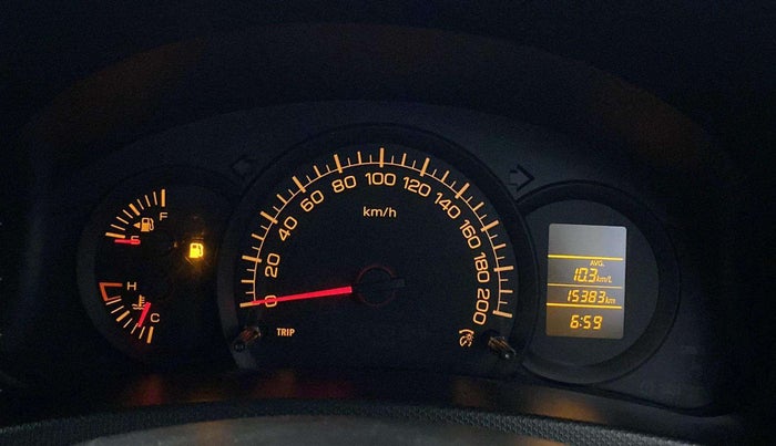 2017 Maruti Swift LXI (O), Petrol, Manual, 15,436 km, Odometer Image