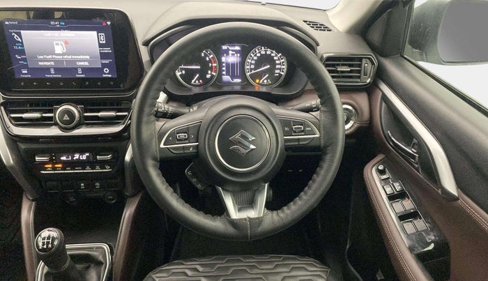 2023 Maruti Grand Vitara ZETA SMART HYBRID, Petrol, Manual, 14,769 km, Steering Wheel Close Up