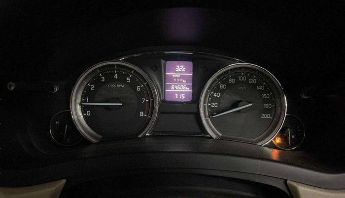 2016 Maruti Ciaz VXI+, Petrol, Manual, 64,574 km, Odometer Image