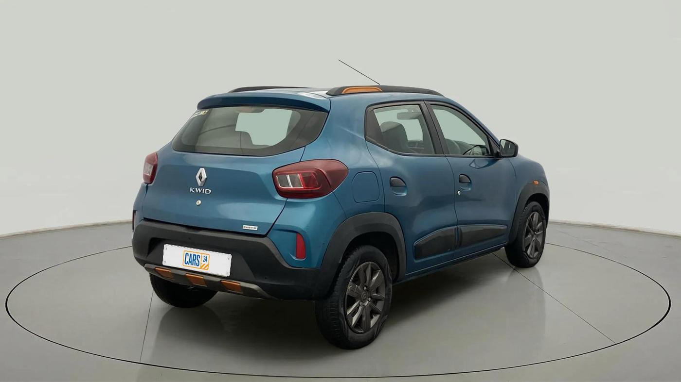 2020 Renault Kwid CLIMBER 1.0 AMT (O), Petrol, Automatic, 42,995 km, Right Back Diagonal