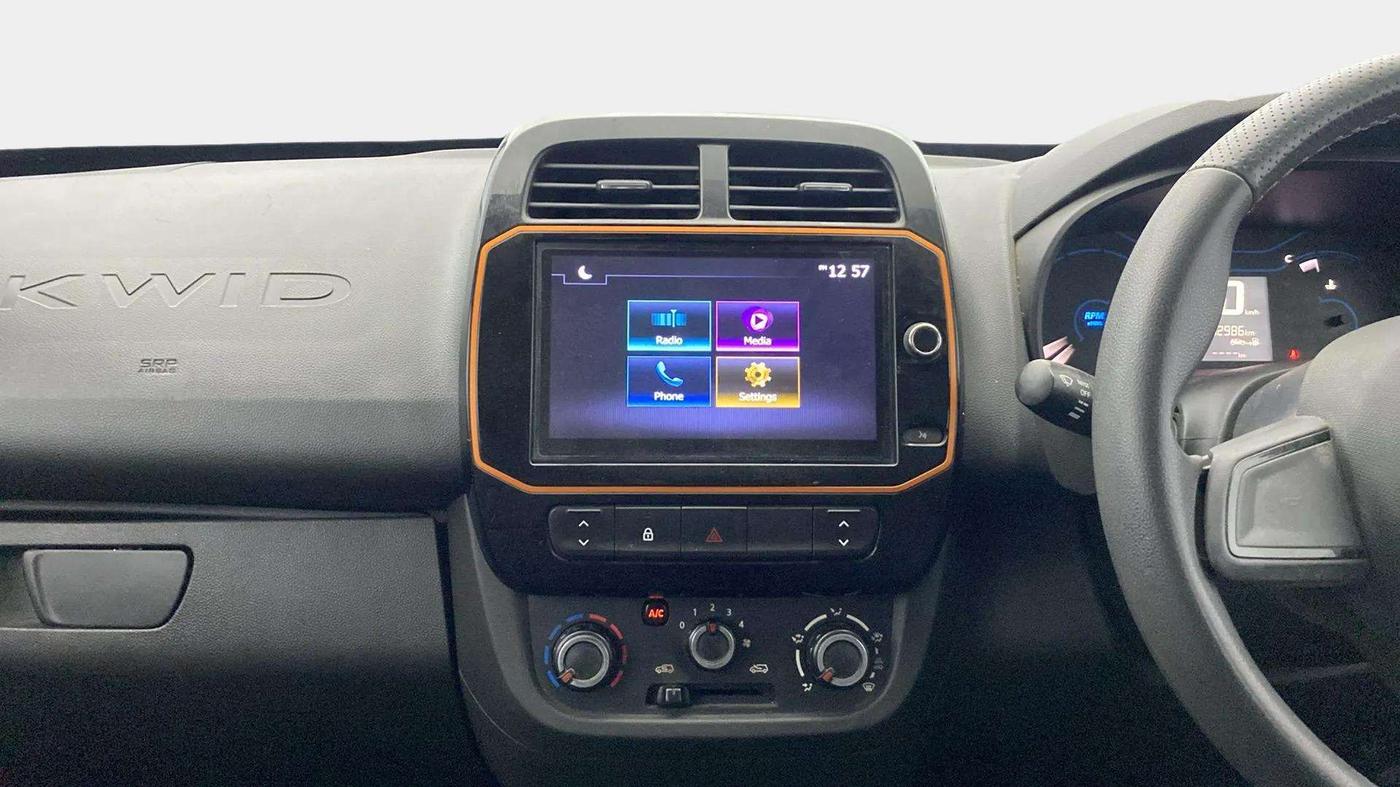 2020 Renault Kwid CLIMBER 1.0 AMT (O), Petrol, Automatic, 42,995 km, Air Conditioner