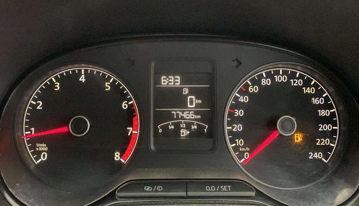 2014 Volkswagen Polo COMFORTLINE 1.2L, Petrol, Manual, 77,453 km, Odometer Image