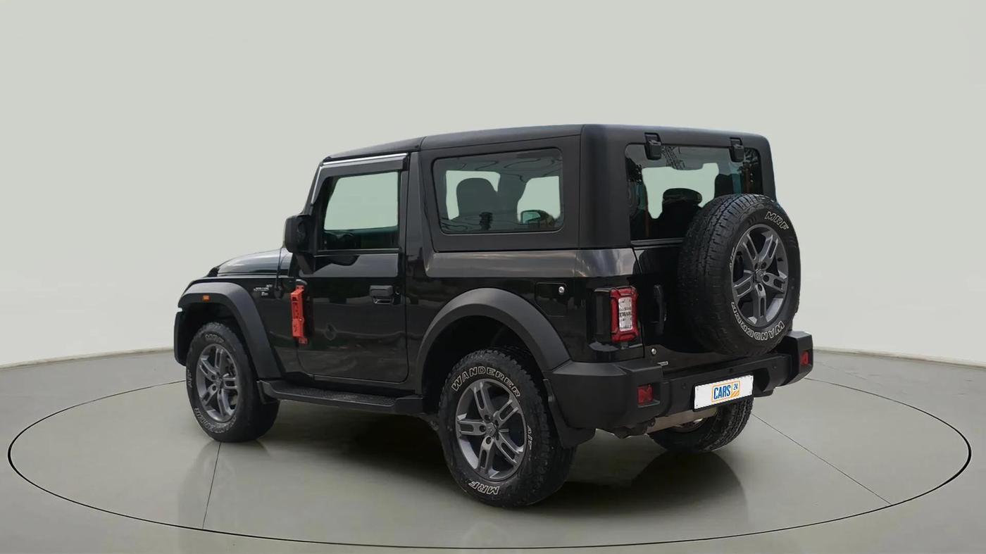 2023 Mahindra Thar LX P 2WD AT HT, Petrol, Automatic, 24,180 km, Left Back Diagonal