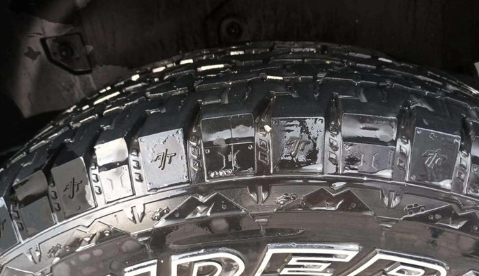 2023 Mahindra Thar LX P 2WD AT HT, Petrol, Automatic, 24,180 km, Left Rear Tyre Tread