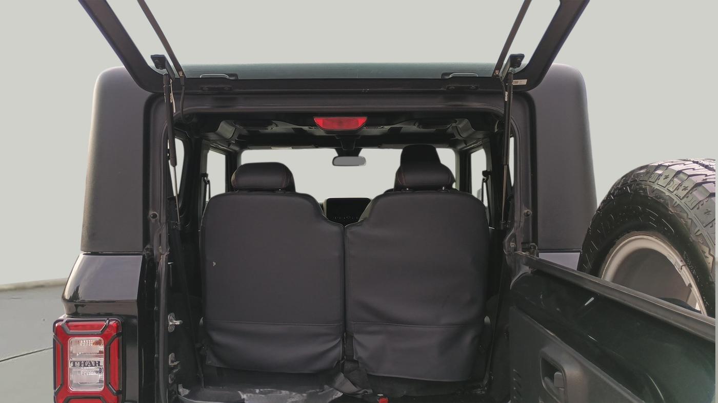 2023 Mahindra Thar LX P 2WD AT HT, Petrol, Automatic, 24,180 km, Boot Door Open