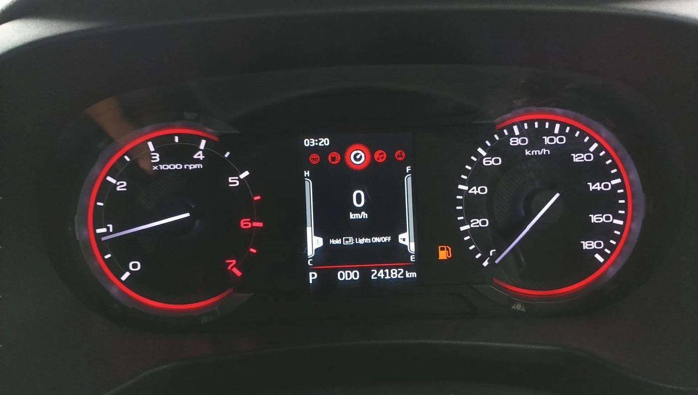 2023 Mahindra Thar LX P 2WD AT HT, Petrol, Automatic, 24,180 km, Odometer Image