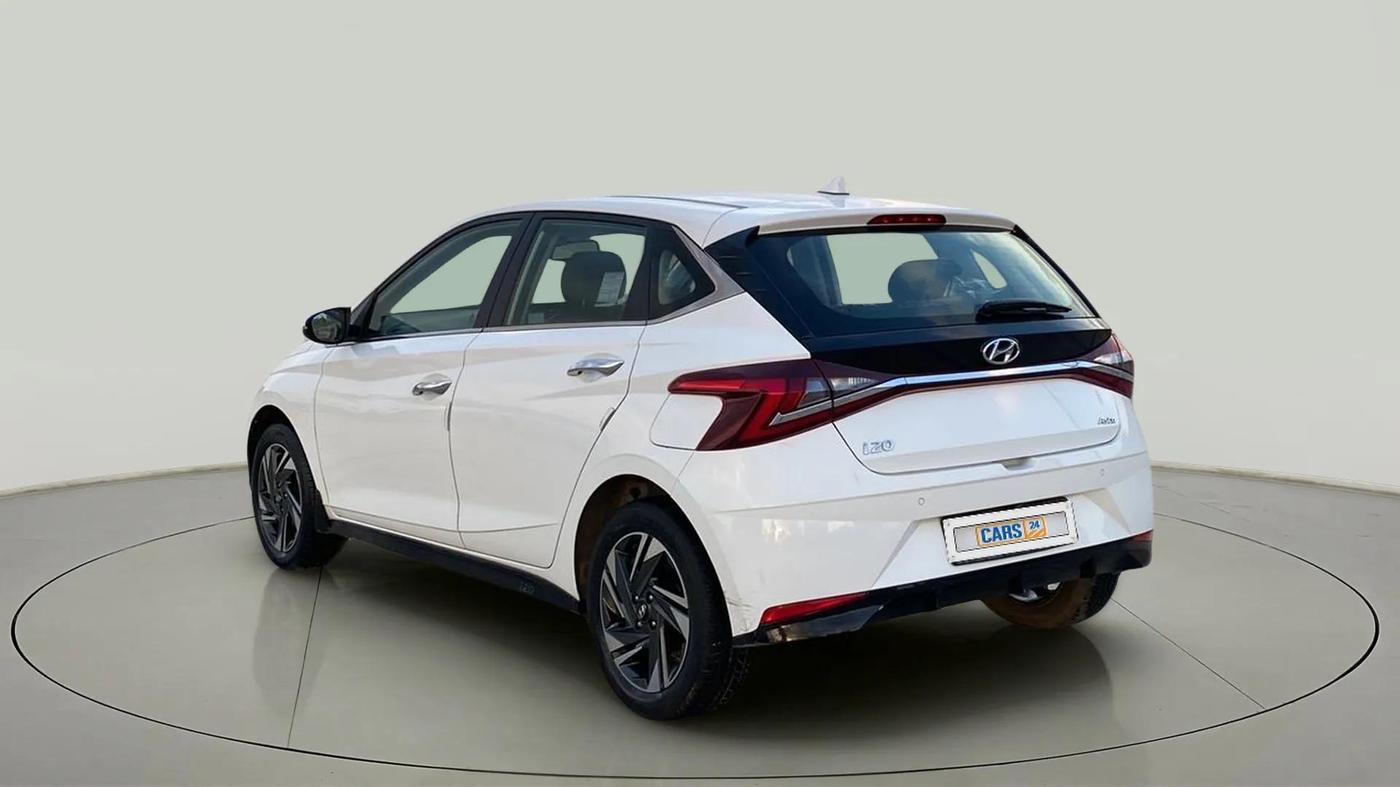 2020 Hyundai NEW I20 ASTA (O) 1.0 TURBO GDI DCT, Petrol, Automatic, 25,405 km, Left Back Diagonal