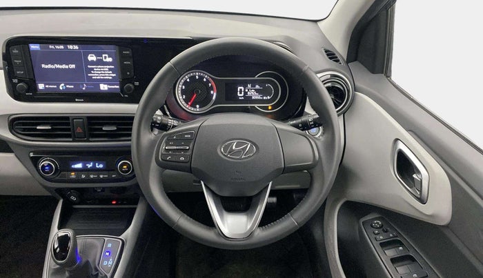 2021 Hyundai GRAND I10 NIOS ASTA AMT 1.2 KAPPA VTVT, Petrol, Automatic, 30,941 km, Steering Wheel Close Up