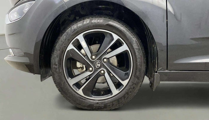 2023 Tata ALTROZ  XZA Plus Sunroof Dark Edition, Petrol, Automatic, 16,862 km, Left Front Wheel