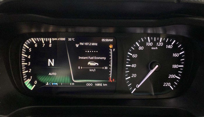 2023 Tata ALTROZ  XZA Plus Sunroof Dark Edition, Petrol, Automatic, 16,862 km, Odometer Image