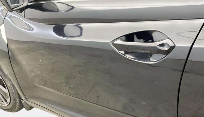 2023 Tata ALTROZ  XZA Plus Sunroof Dark Edition, Petrol, Automatic, 16,862 km, Front passenger door - Minor scratches
