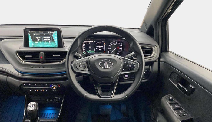2023 Tata ALTROZ  XZA Plus Sunroof Dark Edition, Petrol, Automatic, 16,862 km, Steering Wheel Close Up