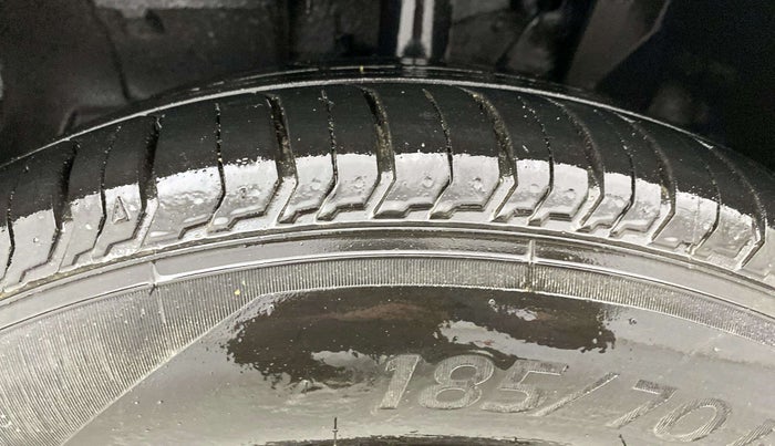 2023 Tata PUNCH ADVENTURE AMT, Petrol, Automatic, 4,049 km, Left Front Tyre Tread