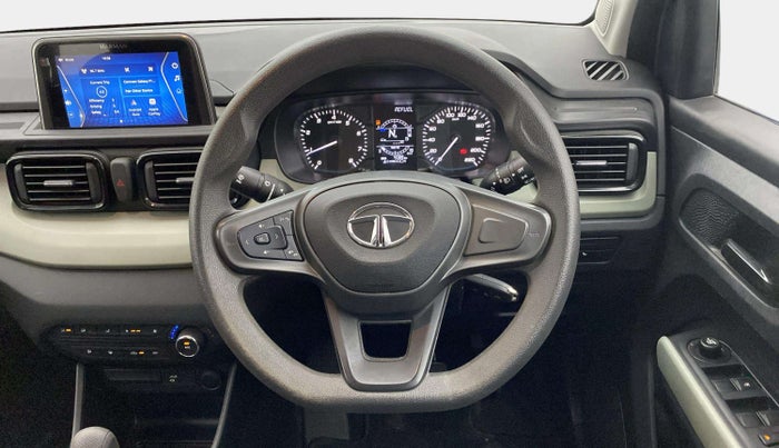 2023 Tata PUNCH ADVENTURE AMT, Petrol, Automatic, 4,049 km, Steering Wheel Close Up