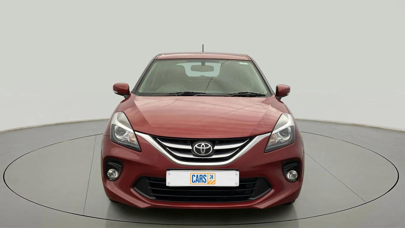 2020 Toyota Glanza V, Petrol, Manual, 77,753 km, Front