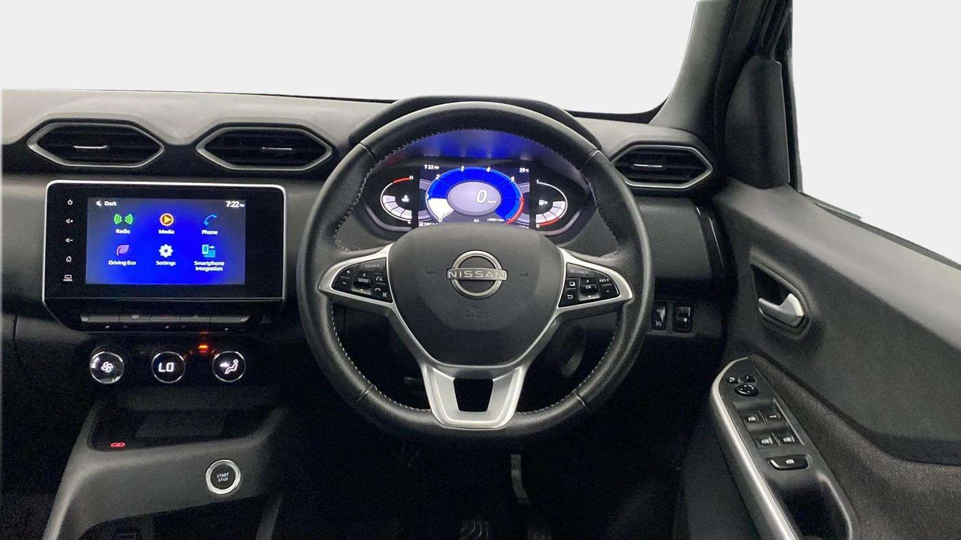 2023 Nissan MAGNITE XV PREMIUM TURBO CVT, Petrol, Automatic, 36,095 km, Steering Wheel Close Up