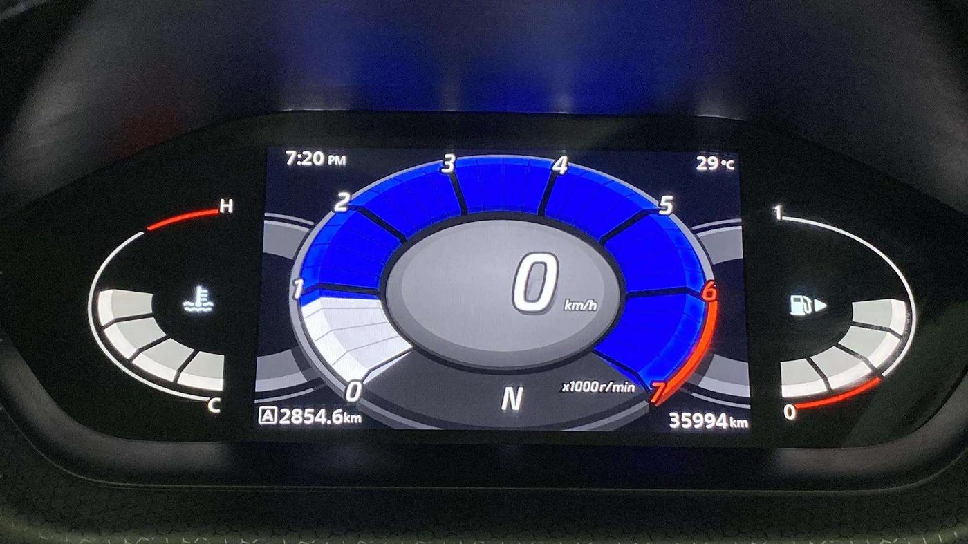 2023 Nissan MAGNITE XV PREMIUM TURBO CVT, Petrol, Automatic, 36,095 km, Odometer Image