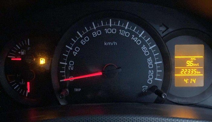 2015 Maruti Swift LXI, Petrol, Manual, 22,310 km, Odometer Image