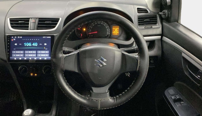 2015 Maruti Swift LXI, Petrol, Manual, 22,310 km, Steering Wheel Close Up