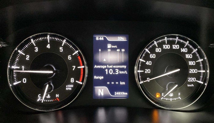 2023 Maruti Baleno ALPHA 1.2 AGS, Petrol, Automatic, 24,829 km, Odometer Image