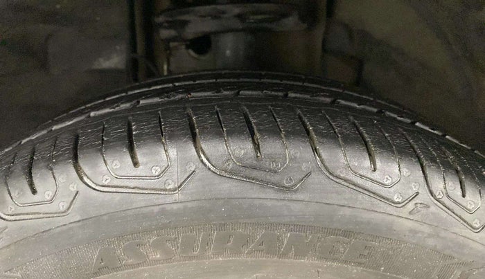 2023 Tata Tiago XM CNG, CNG, Manual, 34,209 km, Left Front Tyre Tread