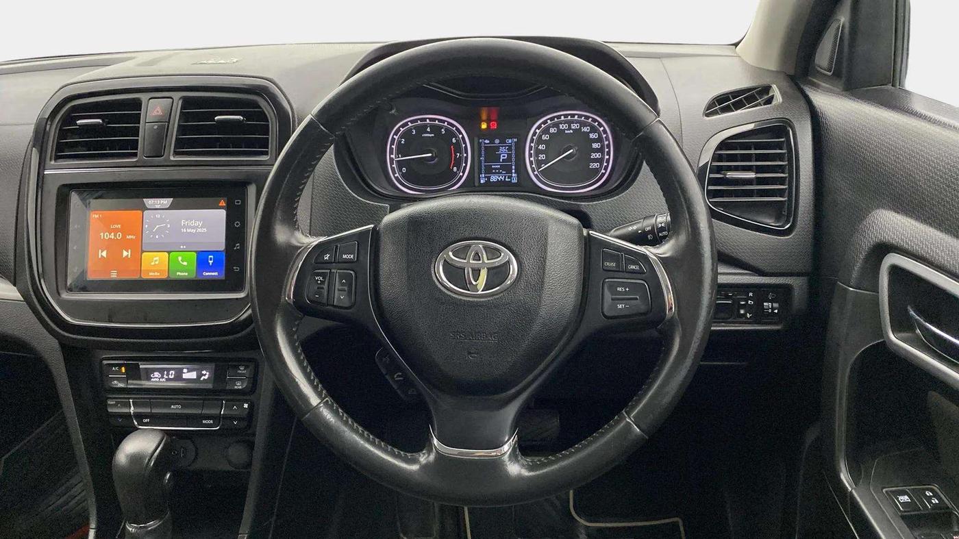2021 Toyota URBAN CRUISER PREMIUM GRADE AT DUAL TONE, Petrol, Automatic, 88,540 km, Steering Wheel Close Up