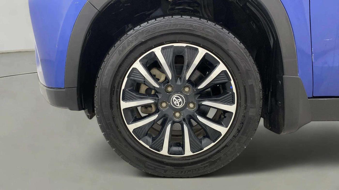 2021 Toyota URBAN CRUISER PREMIUM GRADE AT DUAL TONE, Petrol, Automatic, 88,540 km, Left Front Wheel