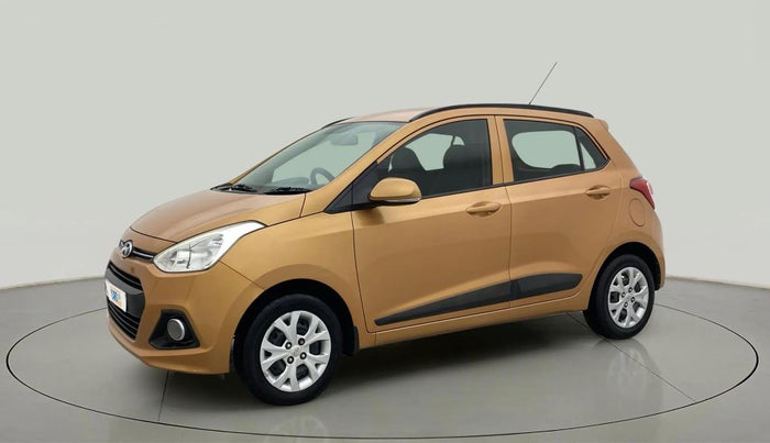 2015 Hyundai Grand i10 SPORTZ 1.2 KAPPA VTVT, Petrol, Manual, 91,917 km, Left Front Diagonal