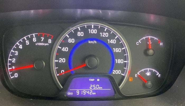 2015 Hyundai Grand i10 SPORTZ 1.2 KAPPA VTVT, Petrol, Manual, 91,917 km, Odometer Image