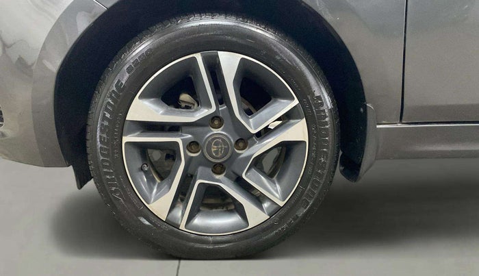 2021 Tata TIGOR XZA PLUS PETROL, Petrol, Automatic, 39,488 km, Left Front Wheel