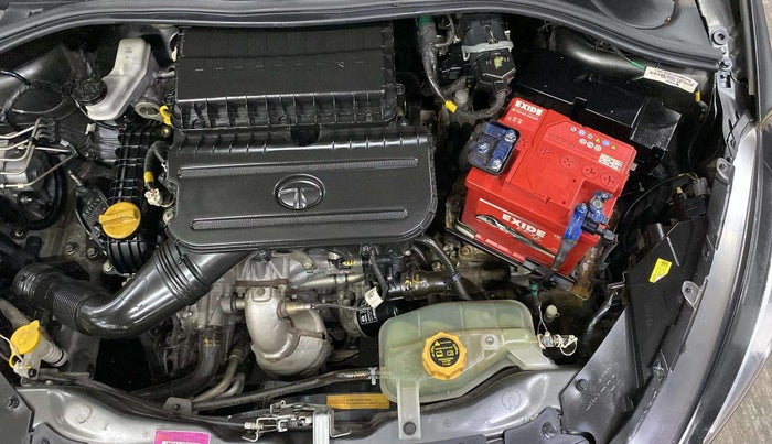 2021 Tata TIGOR XZA PLUS PETROL, Petrol, Automatic, 39,488 km, Engine View - Left